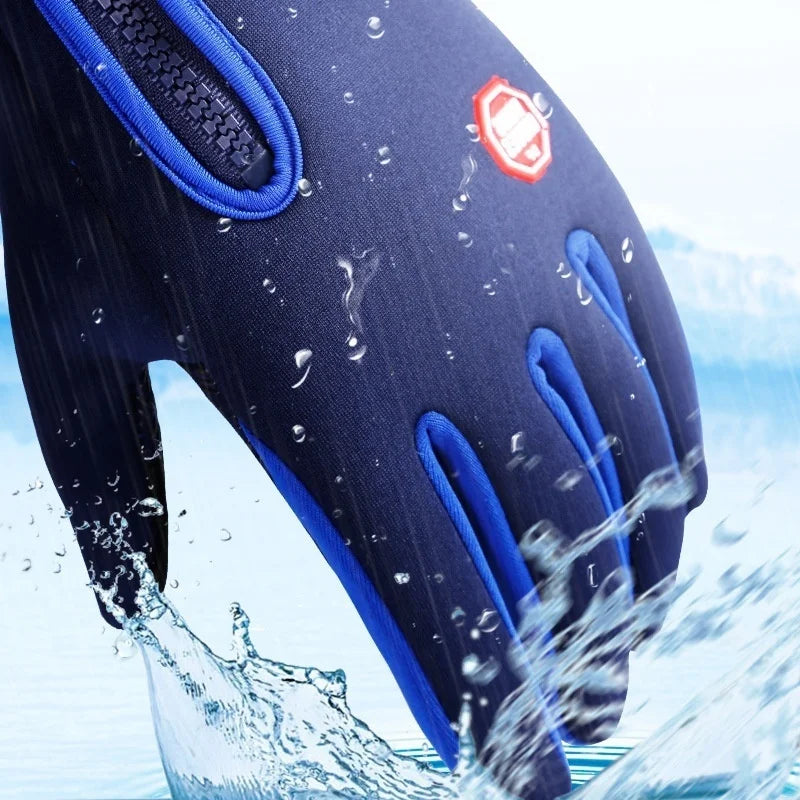 Winter Tactical Gloves for Men & Women, Waterproof, Touchscreen, Non-Slip for Hiking, Skiing, Cycling, Snowboarding
