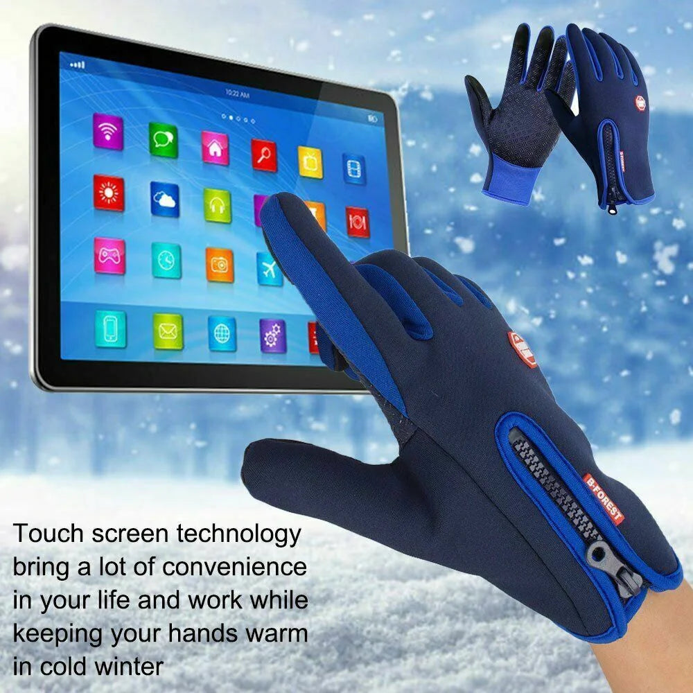 Winter Tactical Gloves for Men & Women, Waterproof, Touchscreen, Non-Slip for Hiking, Skiing, Cycling, Snowboarding