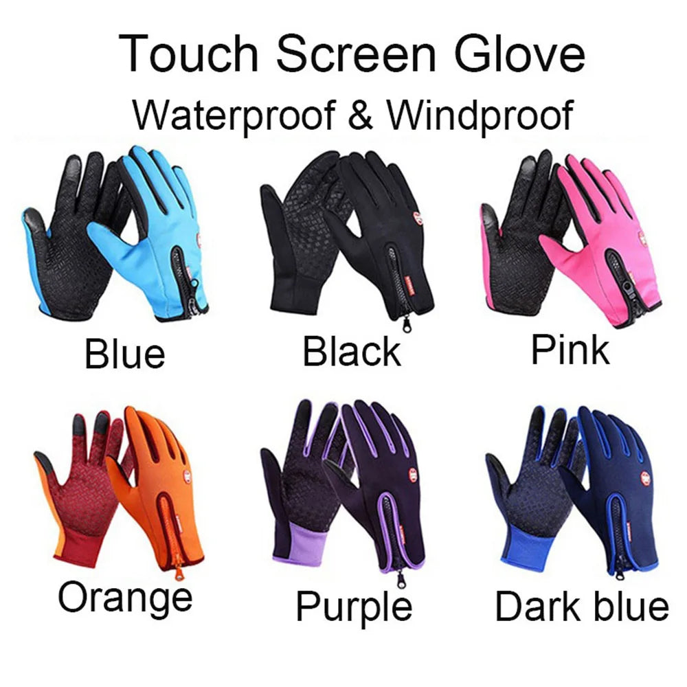 Winter Tactical Gloves for Men & Women, Waterproof, Touchscreen, Non-Slip for Hiking, Skiing, Cycling, Snowboarding